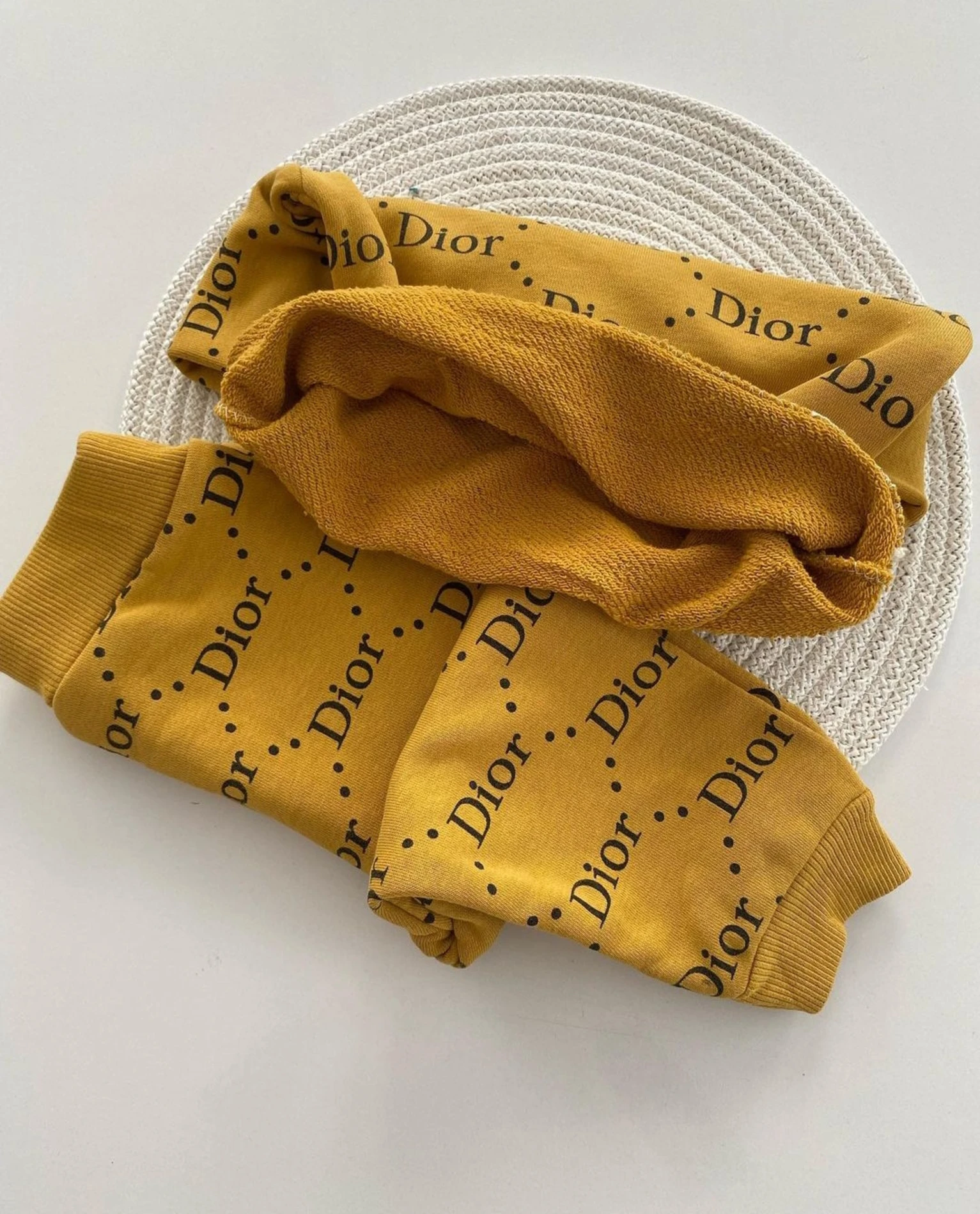Dior Baskılı Üç İp 2'li Takım