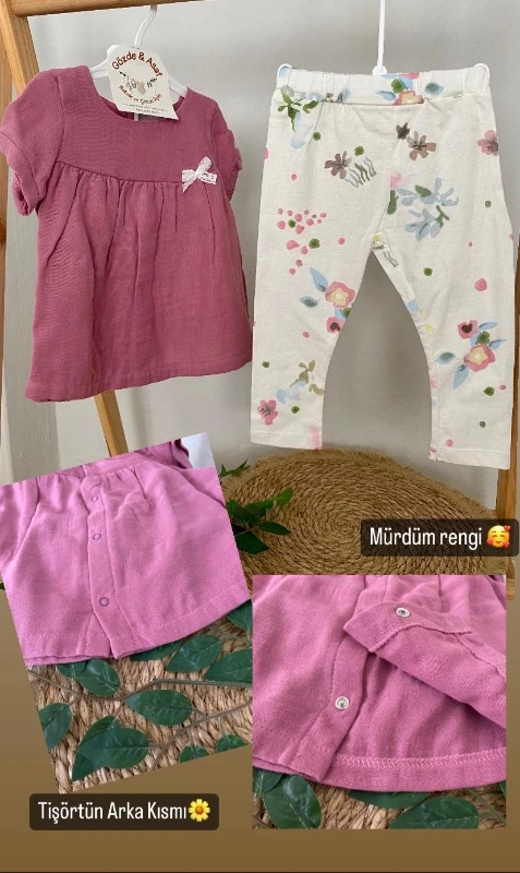 Taytlı Müslin Takım 🥰